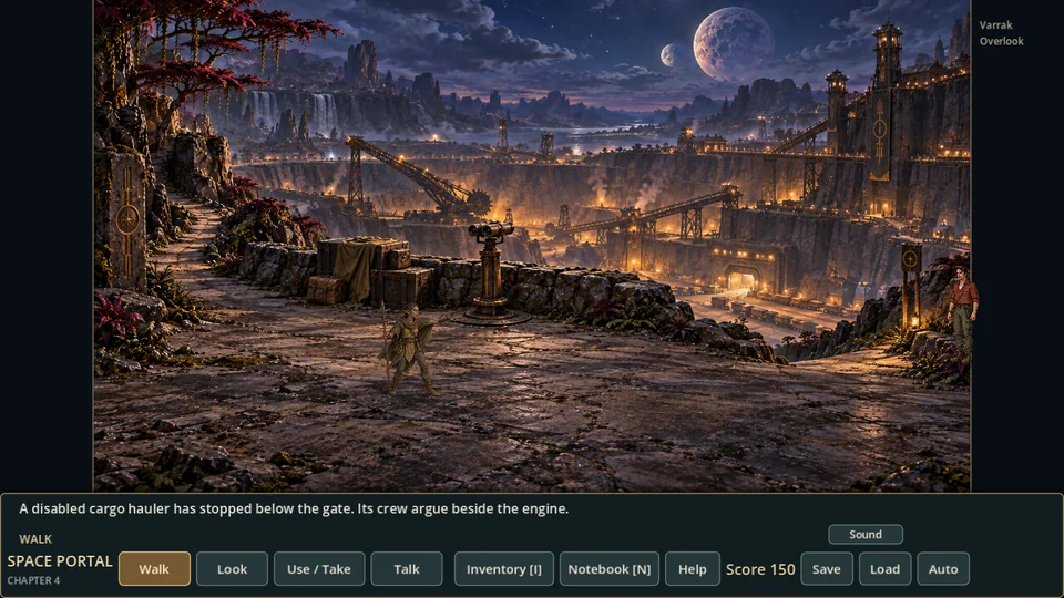 Varrak Overlook — gameplay capture