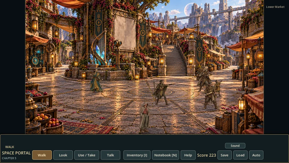 A first look around the Lower Market.