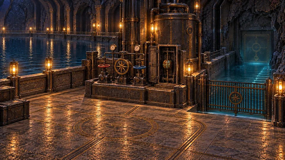 Western Reservoir — environment artwork